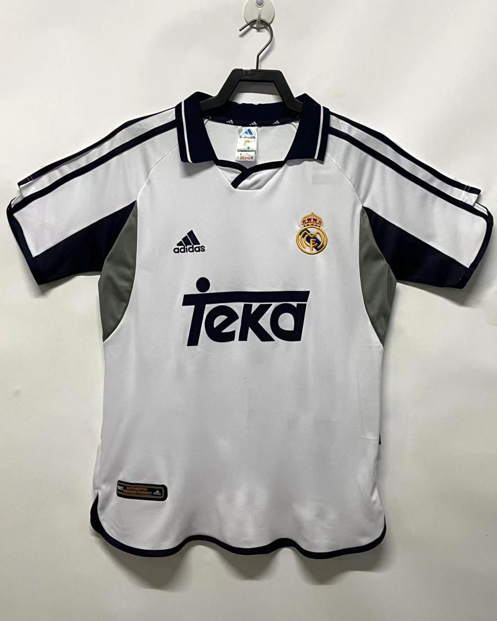 retro Real Madrid Classic style jerseys of each year 1998~2006