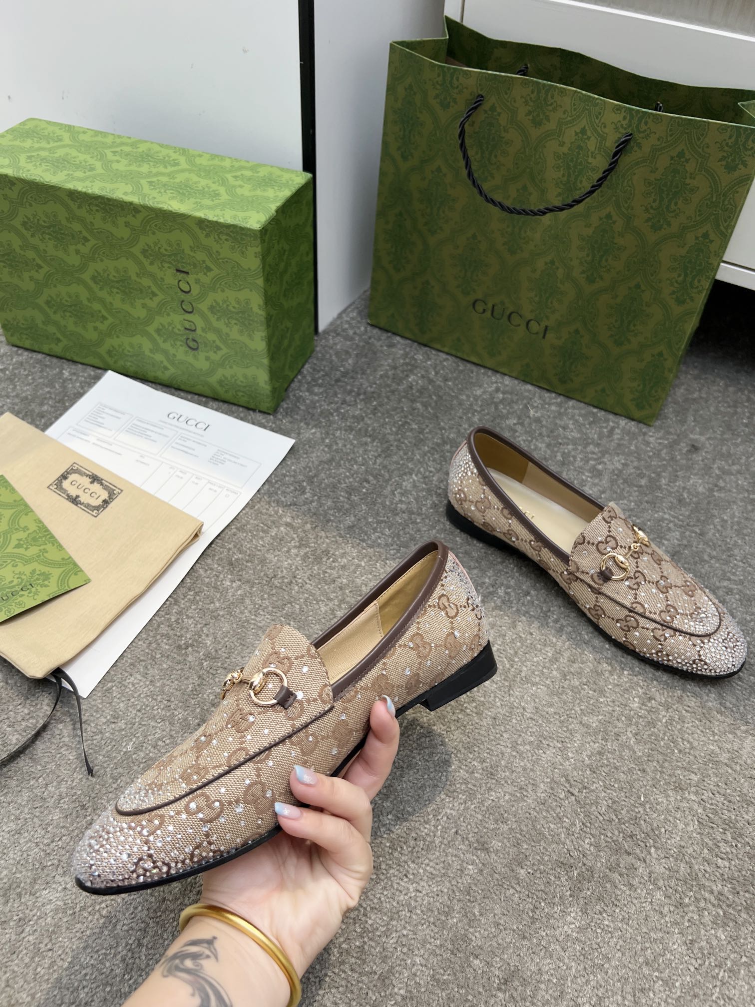 Women designer slipper slides sandal summer sandals shoes Latest limited edition Classic double G Inner sheepskin  Original board material Hot diamond process