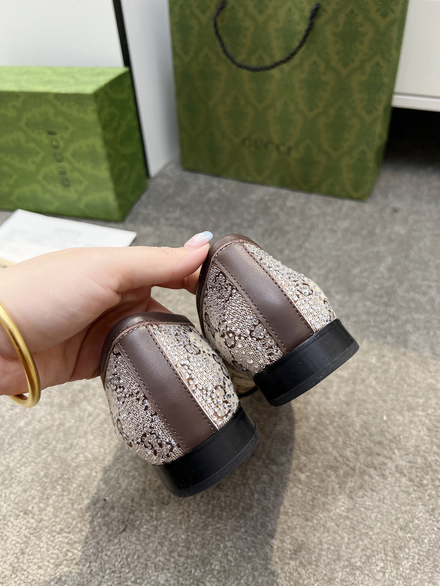 Women designer slipper slides sandal summer sandals shoes Latest limited edition Classic double G Inner sheepskin  Original board material Hot diamond process