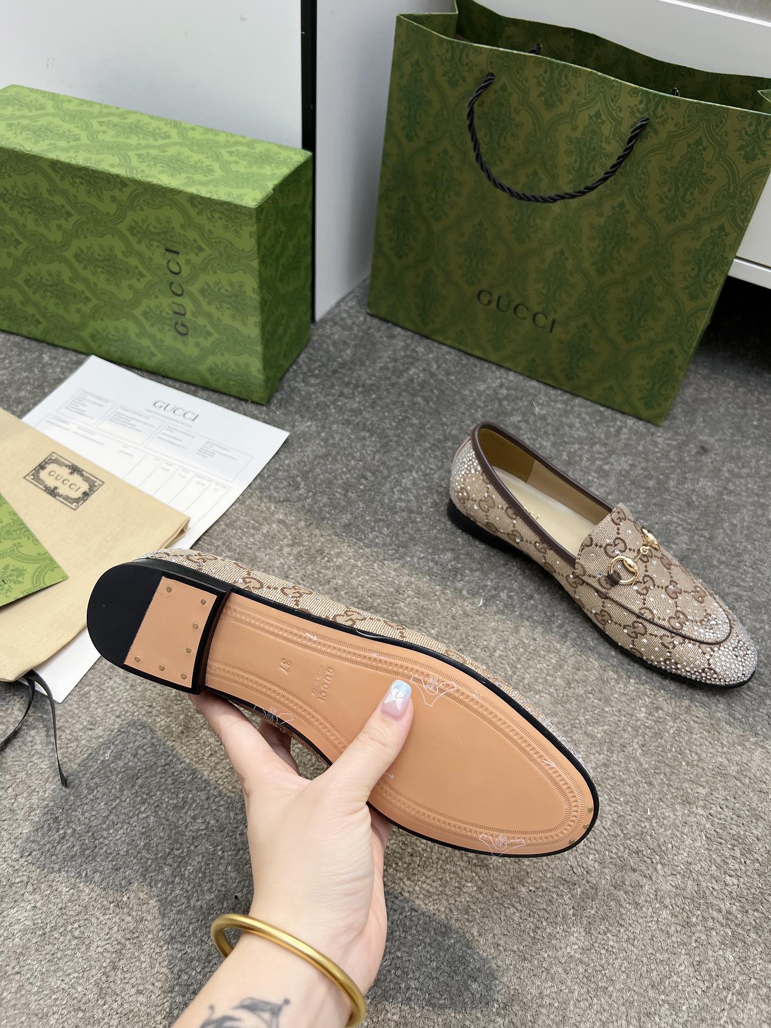 Women designer slipper slides sandal summer sandals shoes Latest limited edition Classic double G Inner sheepskin  Original board material Hot diamond process