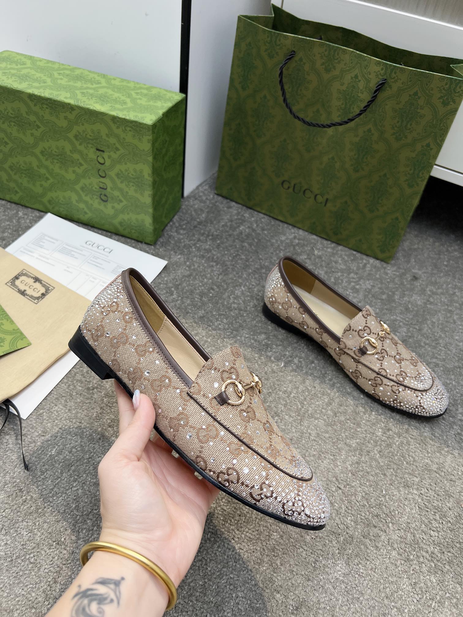 Women designer slipper slides sandal summer sandals shoes Latest limited edition Classic double G Inner sheepskin  Original board material Hot diamond process