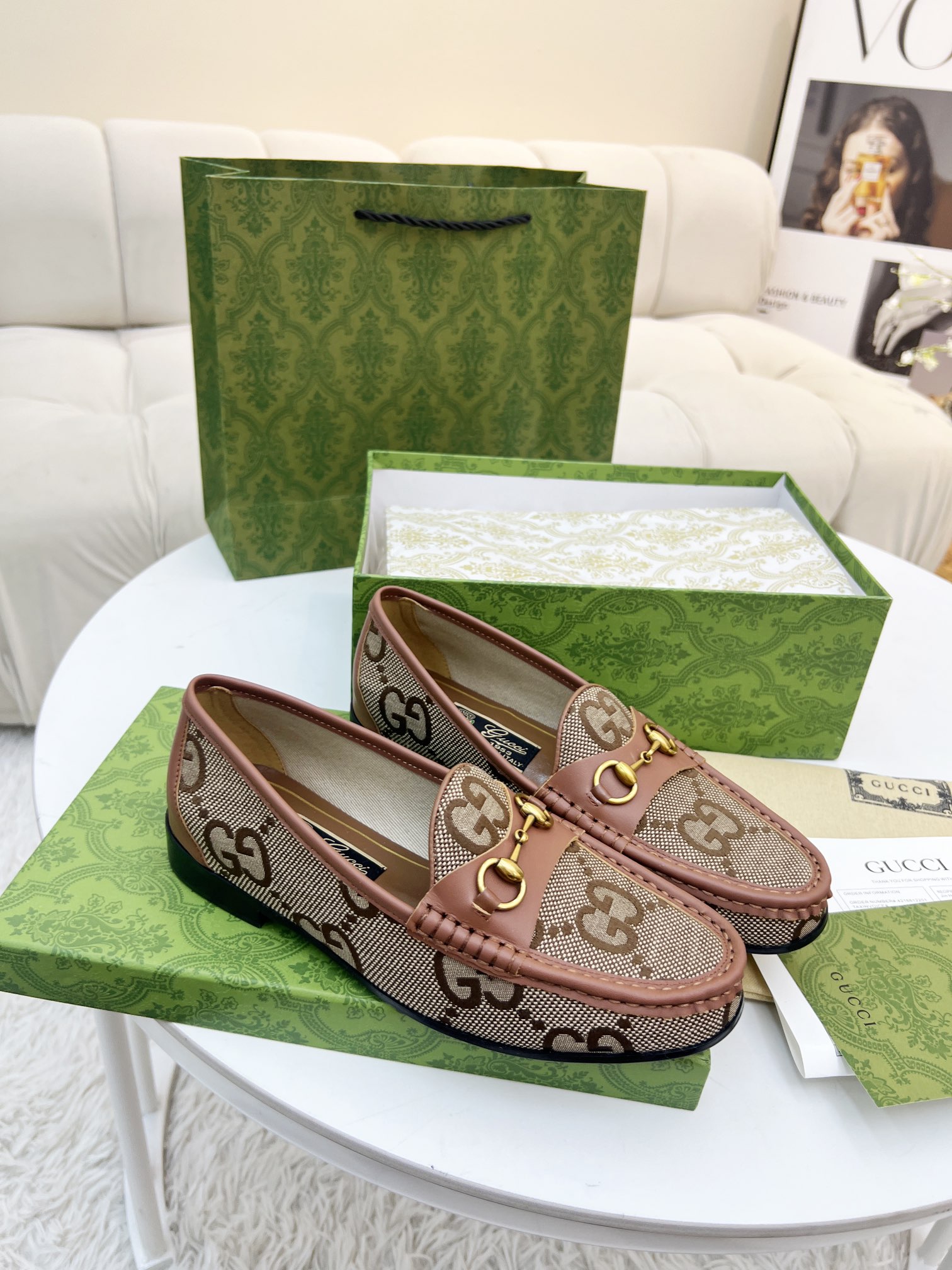 Women designer slipper slides sandal summer sandals shoes G horse link Low heels Color-blocking embossing Genuine leather Authentic product development Original handmade Sewing technique