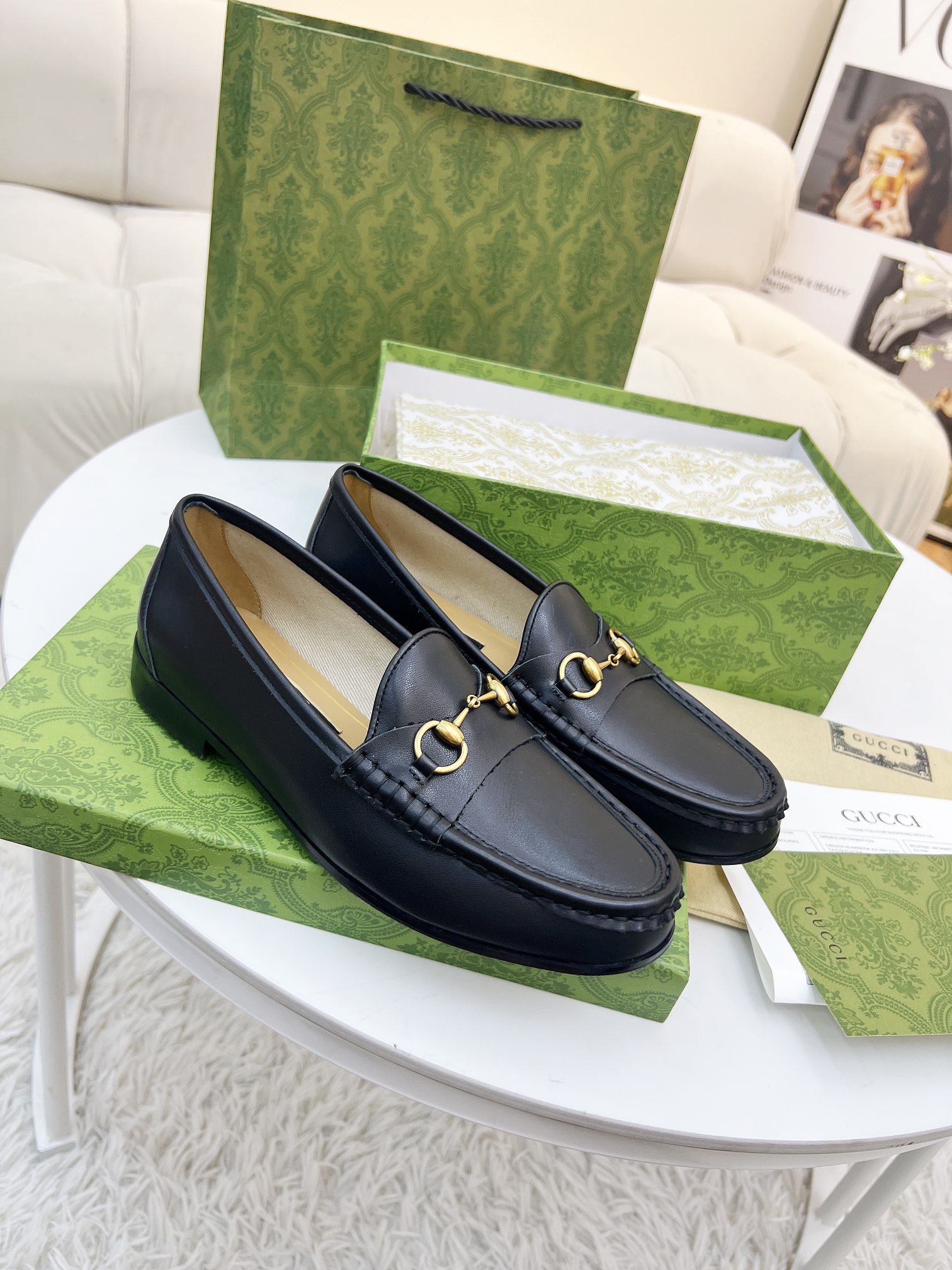 Women designer slipper slides sandal summer sandals shoes G horse link Low heels Color-blocking embossing Genuine leather Authentic product development Original handmade Sewing technique