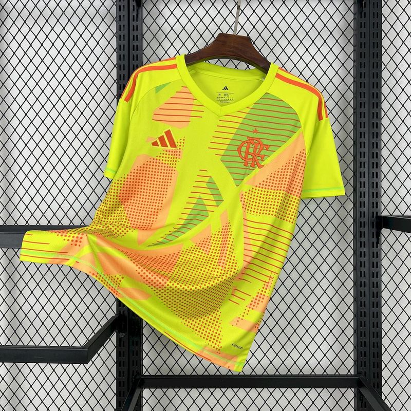 25-26 Flamengo Yellow goalkeeper jersey 1:1 Thai Quality Football shirt