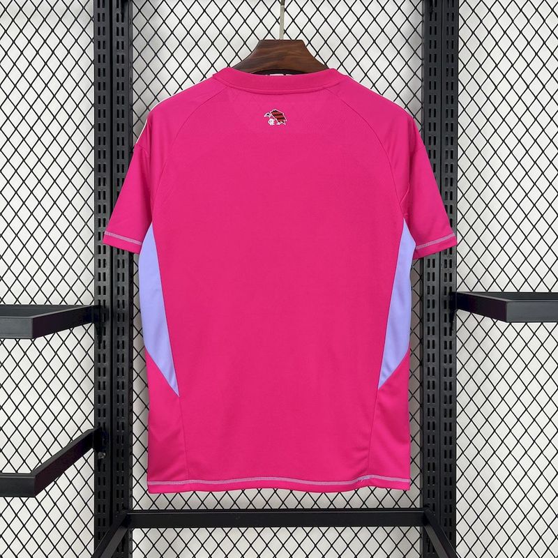 25-26 Flamengo pink goalkeeper jersey  1:1 Thai Quality Football shirt