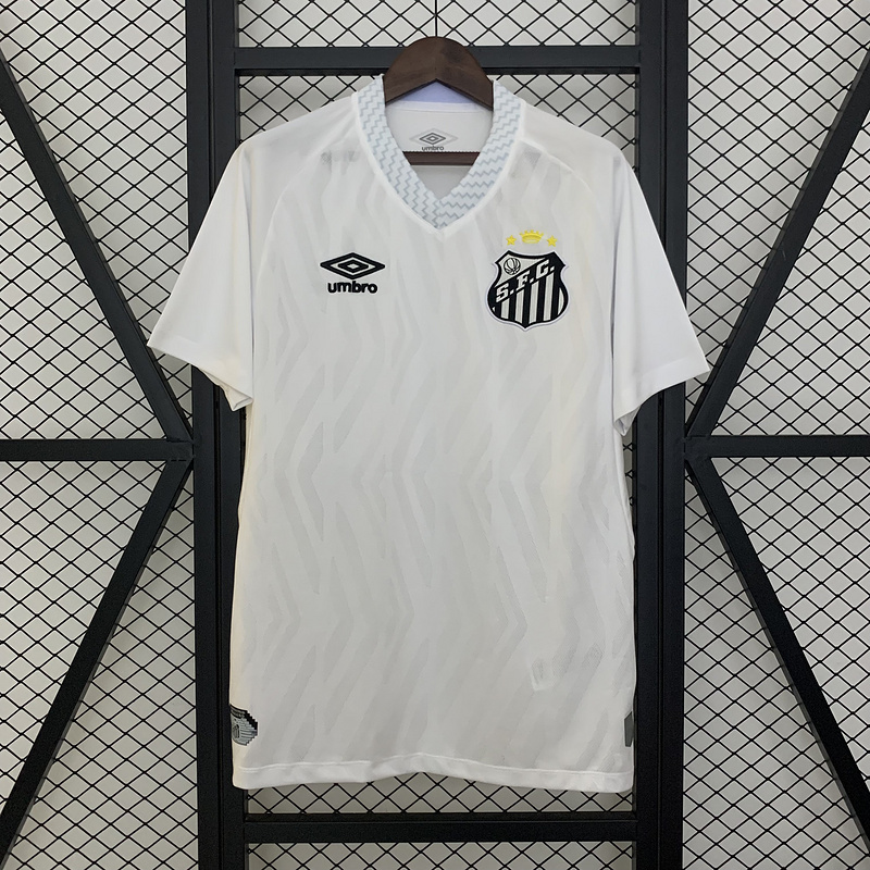 25-26 Santos home soccer jersey 1:1 Thai Quality Football shirt