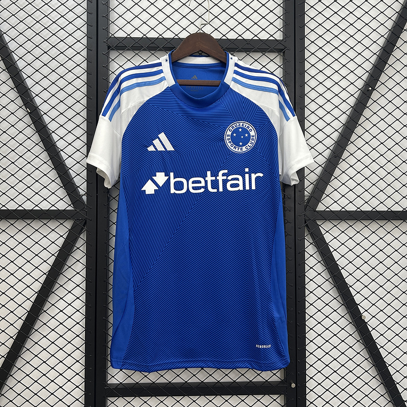 25-26 Cruzeiro home soccer jersey 1:1 Thai Quality Football shirt