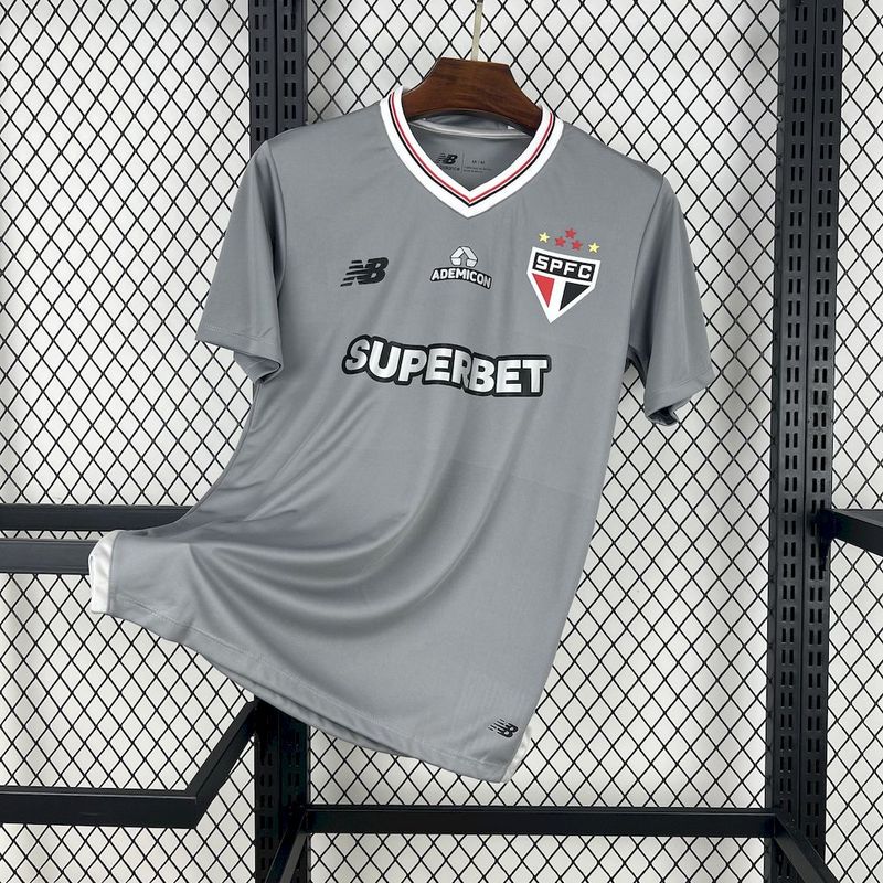 25-26 Sao Paulo Special Edition Grey Jersey 1:1 Thai Quality Football shirt
