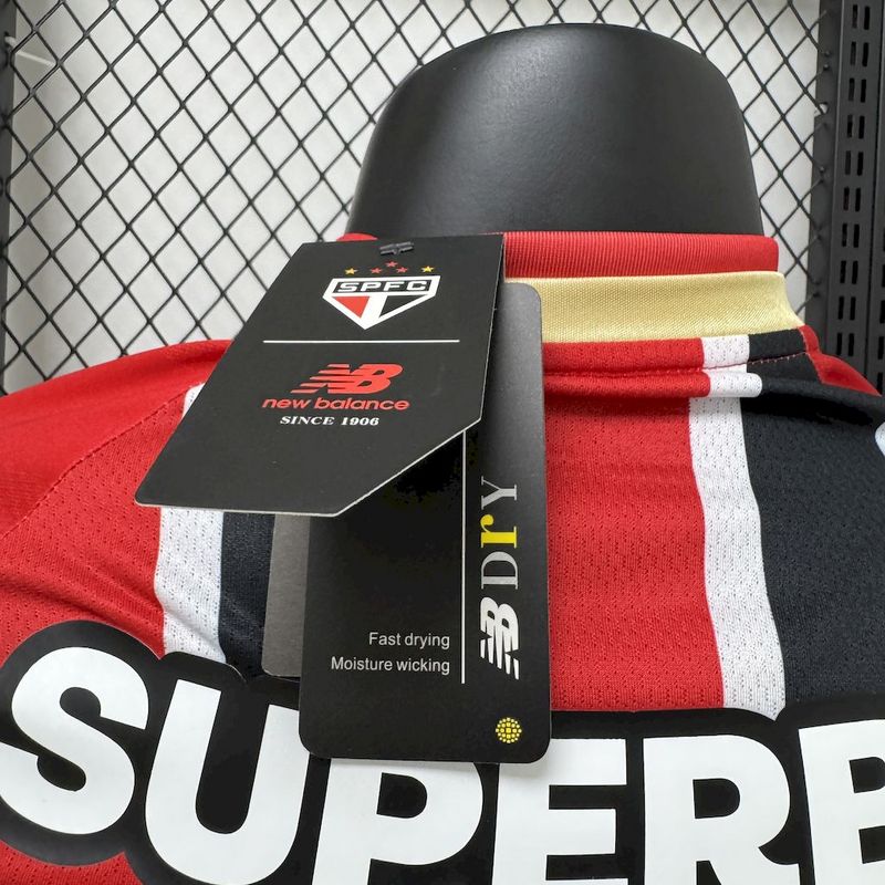 25-26 Sao Paulo away player version jersey 1:1 Thai Quality Football Shirt