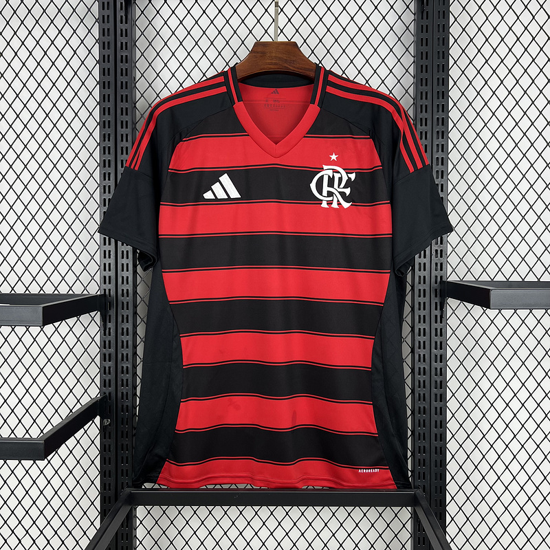 25-26 Flamengo home jersey  1:1 Thai Quality Football shirt