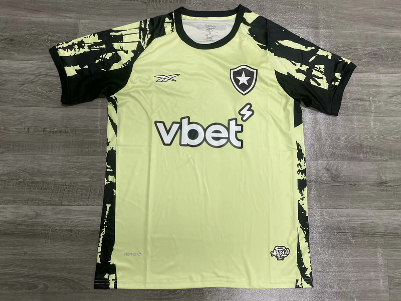 25-26 Botafogo yellow soccer jersey 1:1 Thai Quality Football shirt
