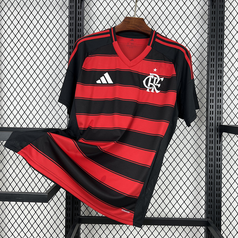 25-26 Flamengo home jersey  1:1 Thai Quality Football shirt