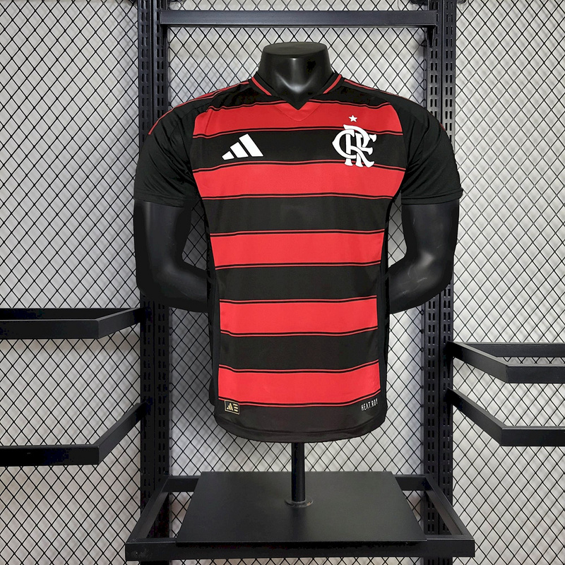 25-26 Flamengo home player version jersey 1:1 Thai Quality Football Shirt