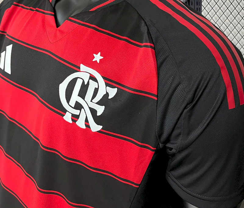 25-26 Flamengo home player version jersey 1:1 Thai Quality Football Shirt