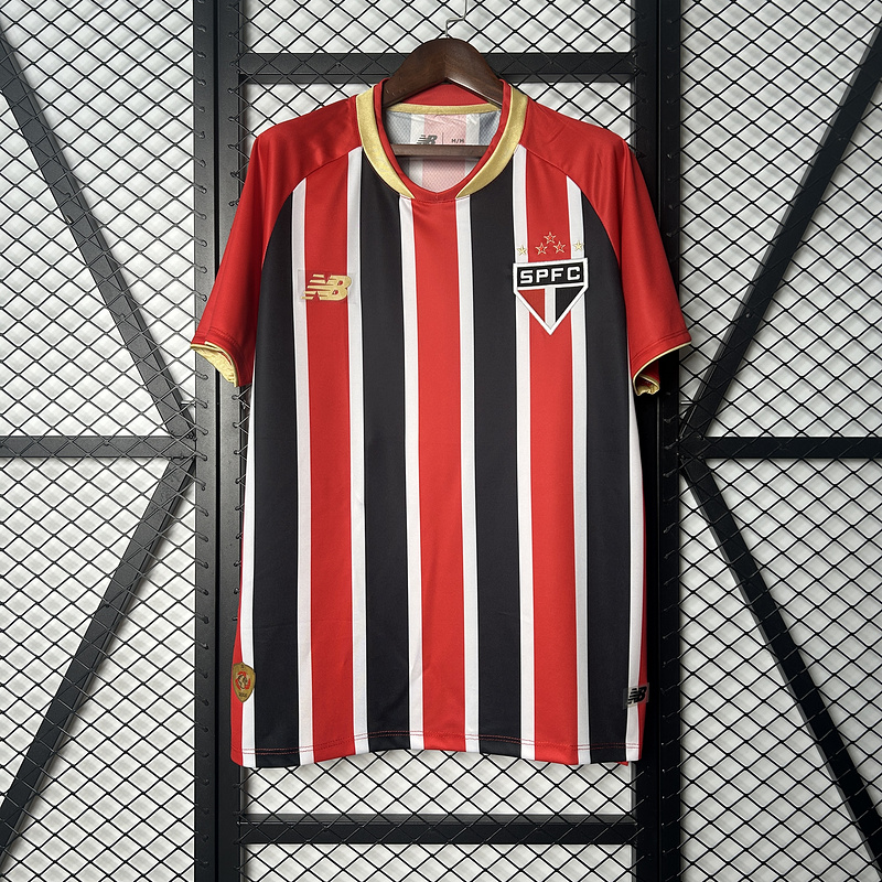 25-26 Sao Paulo away jersey  1:1 Thai Quality Football shirt