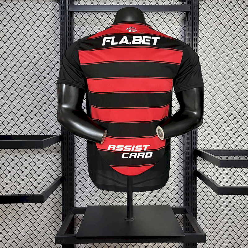25-26 Flamengo home player version jersey 1:1 Thai Quality Football Shirt