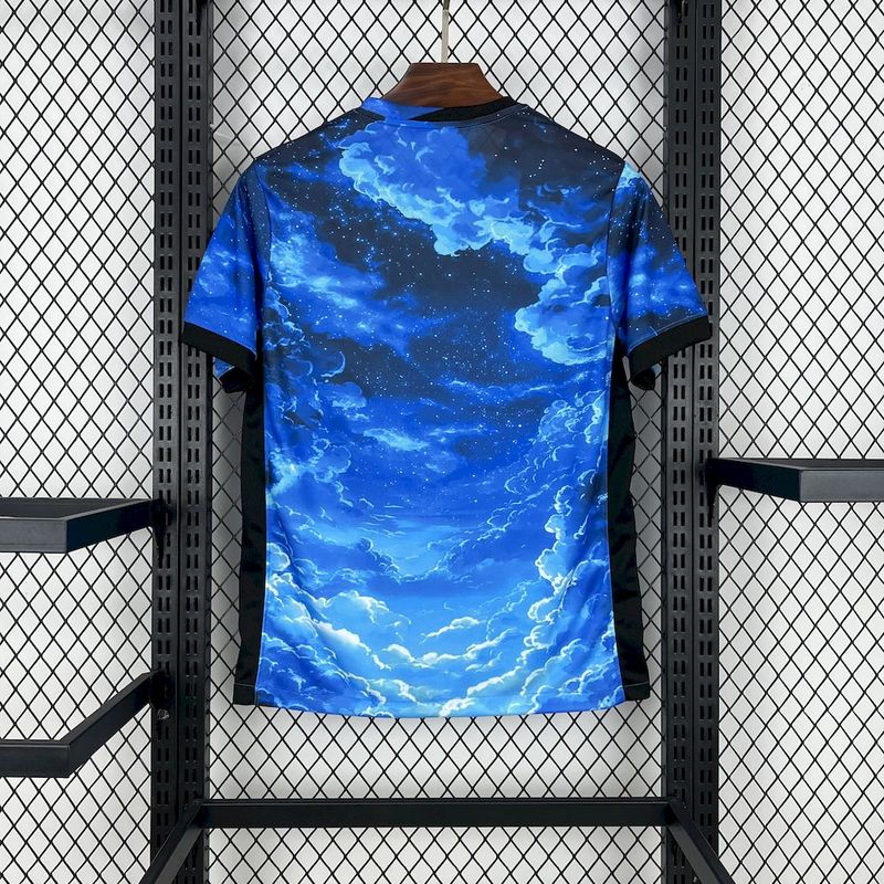 25-26 PSG Blue sky and white clouds Jersey 1:1 Thai Quality Football shirt