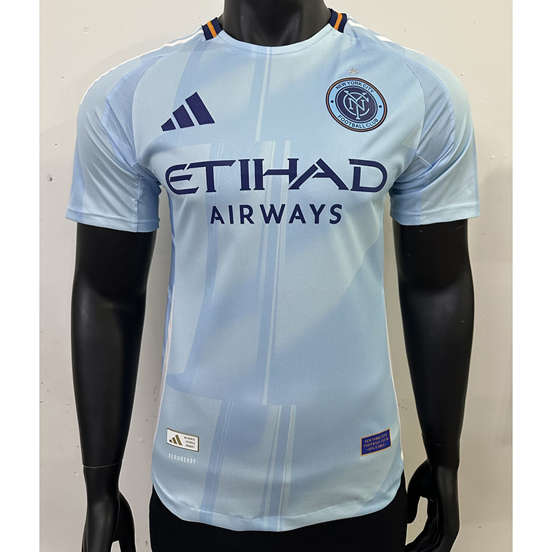 25-26 New York City home player version jersey 1:1 Thai Quality Football Shirt