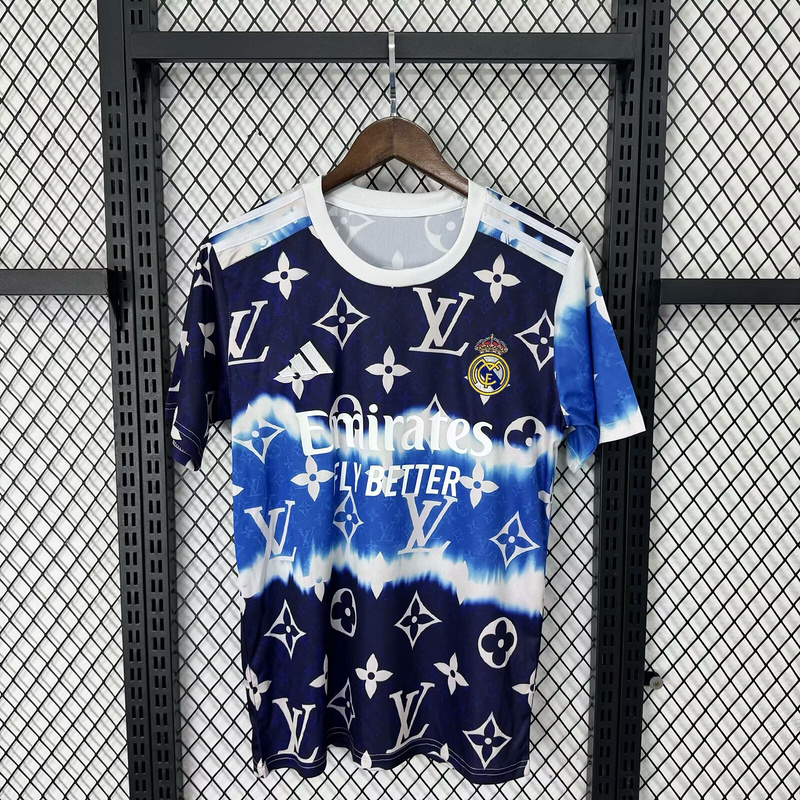 25-26 R MAD blue and black Special jersey 1:1 Thai Quality Football shirt