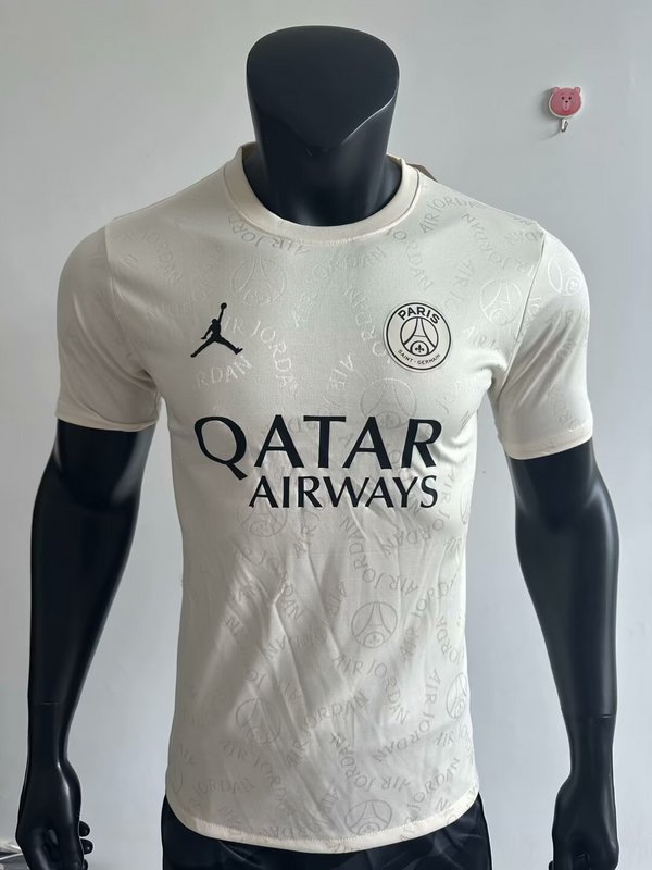 25-26 PSG white special player version jersey 1:1 Thai Quality Football Shirt