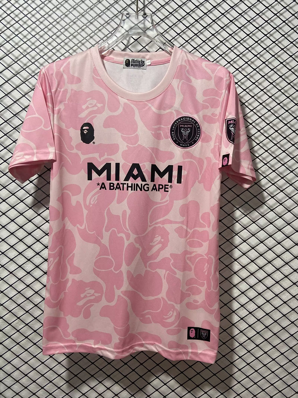25-26 Miami pink special jersey 1:1 Thai Quality Football shirt