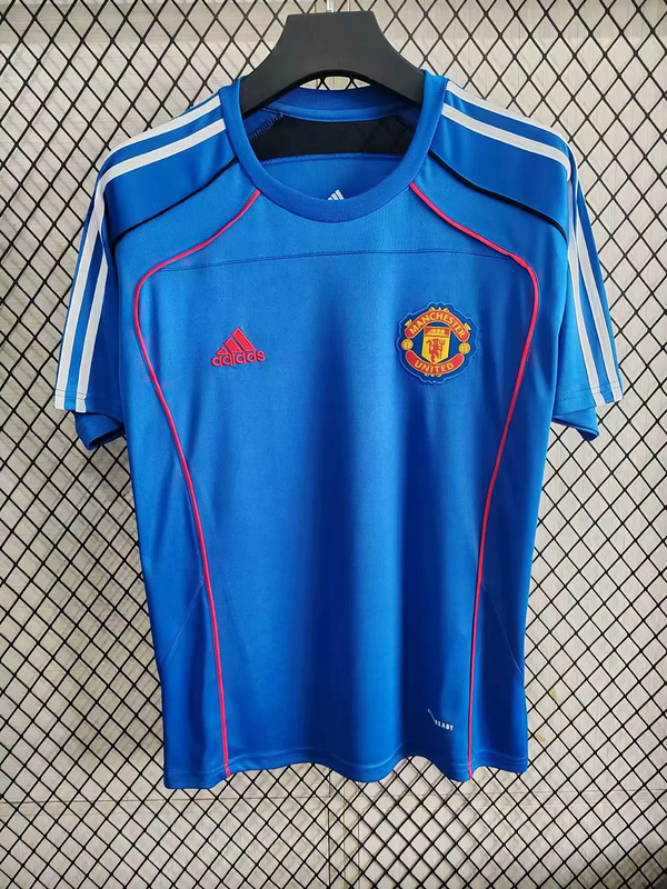 25-26 MNU blue special jersey 1:1 Thai Quality Football shirt