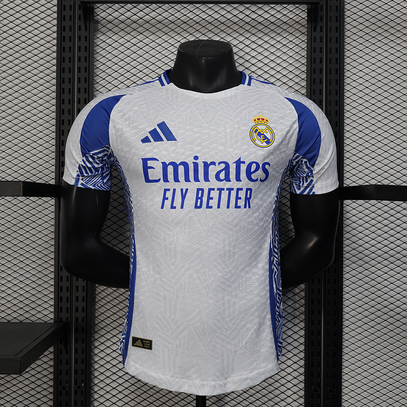 25-26 R MAD white special player version jersey 1:1 Thai Quality Football Shirt