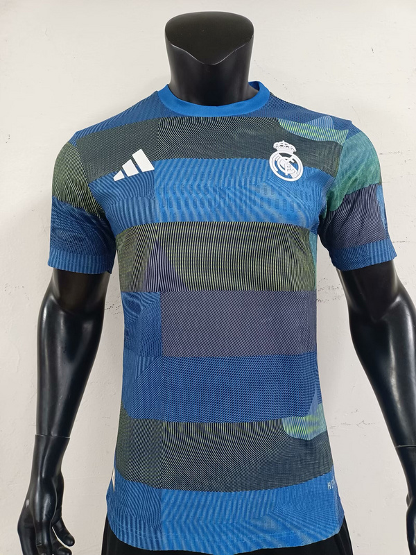 25-26 R MAD blue special player version jersey 1:1 Thai Quality Football Shirt
