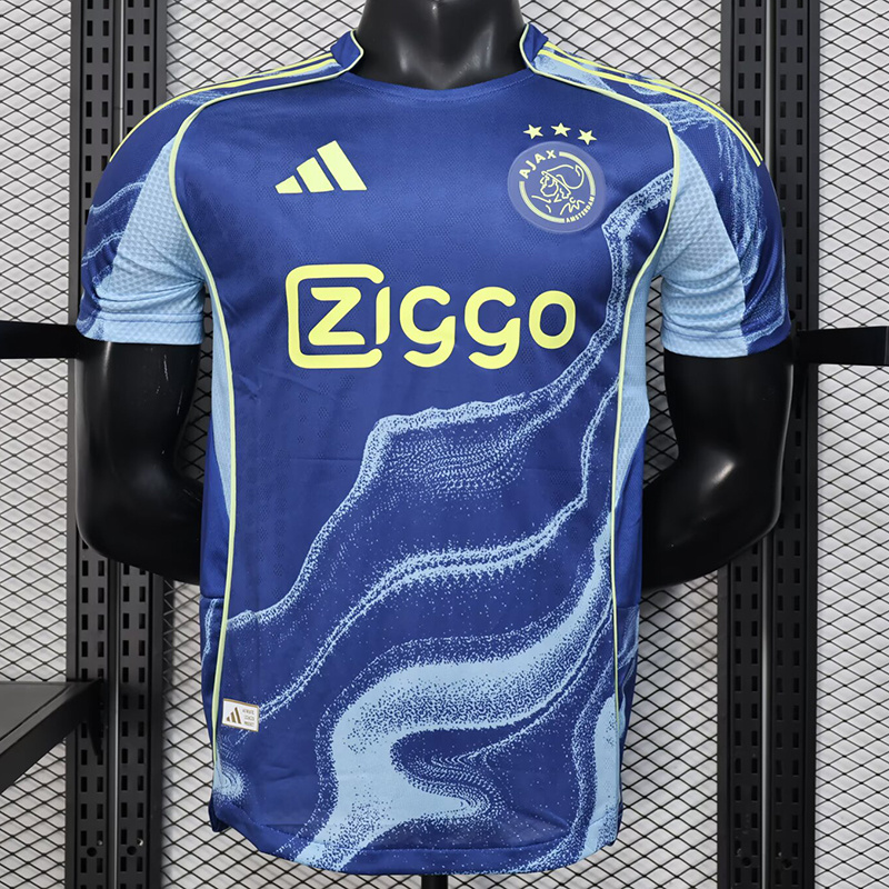 25-26 Ajax away player version jersey 1:1 Thai Quality Football Shirt