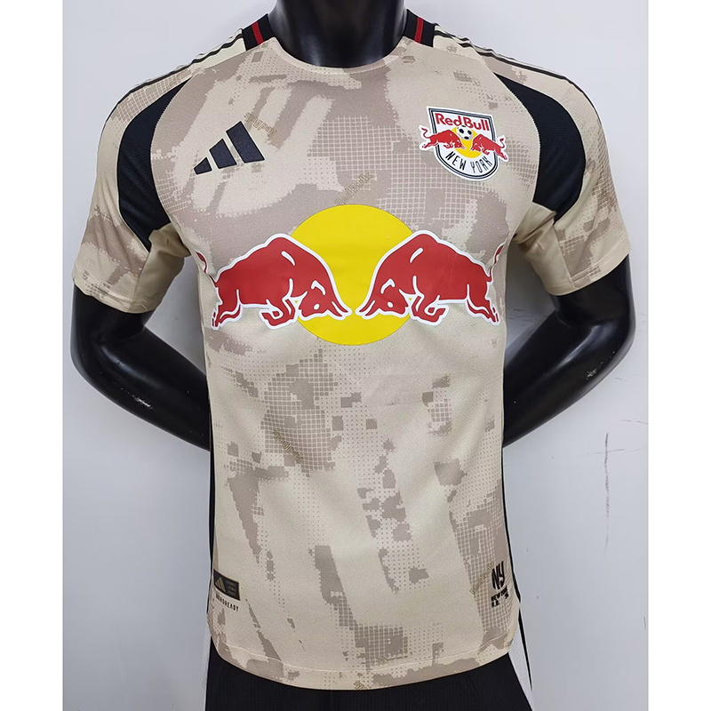 25-26 New York Red Bulls away player version jersey 1:1 Thai Quality Football Shirt