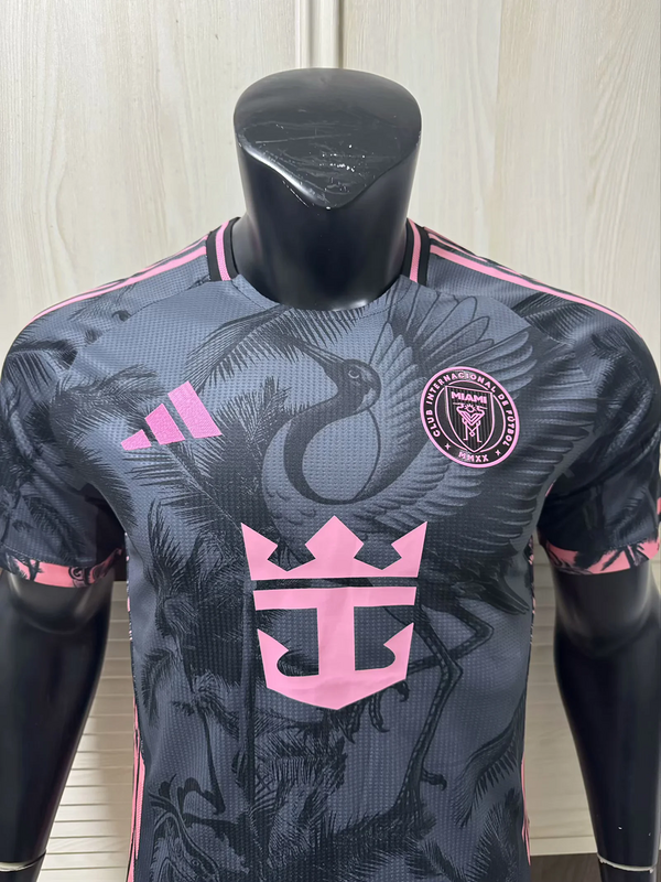 25-26 Miami black Special Player Version Jersey 1:1 Thai Quality Football Shirt