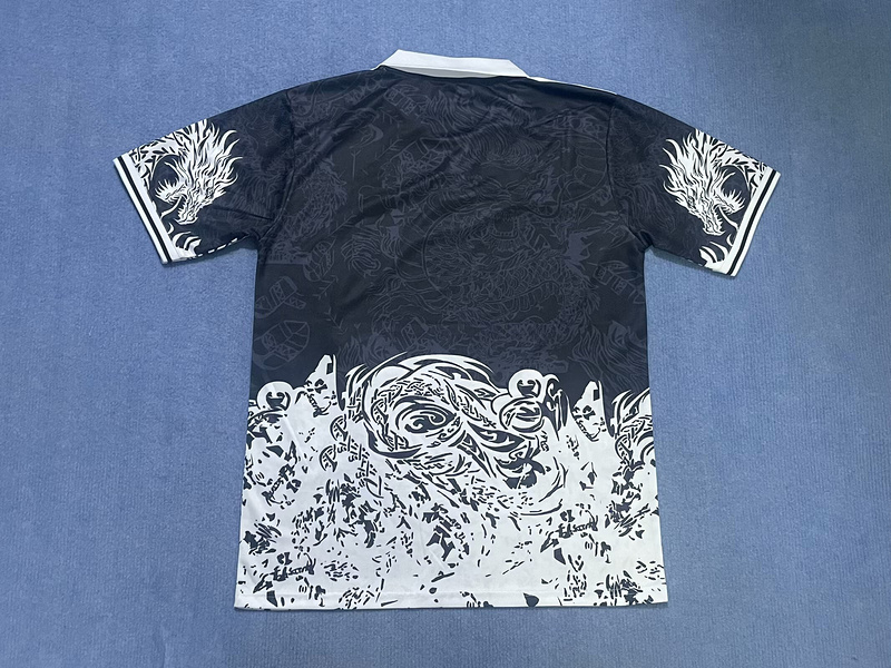 25-26 R MAD black dragon jersey 1:1 Thai Quality Football shirt