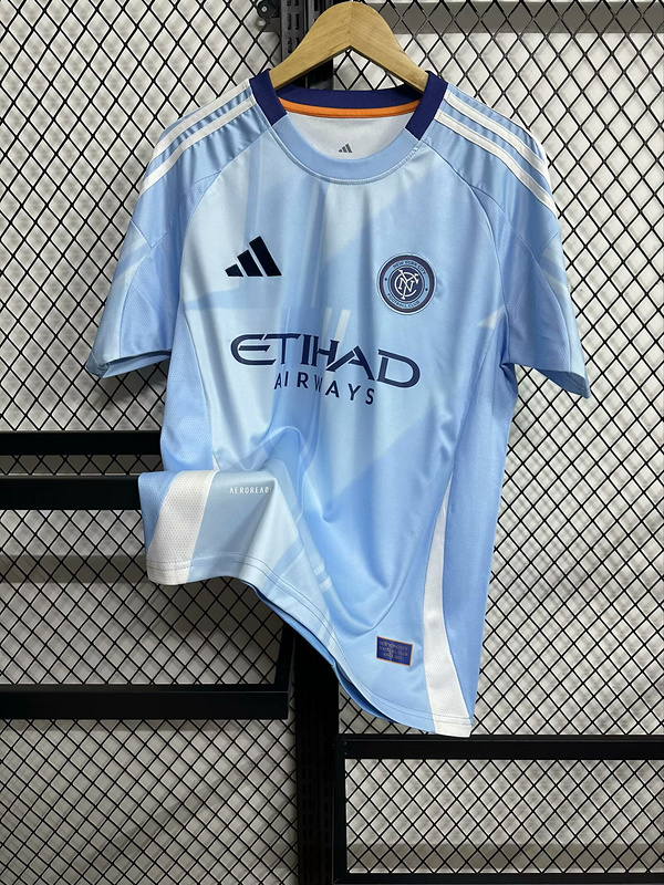 25-26 New York city home soccer jersey 1:1 Thai Quality Football shirt