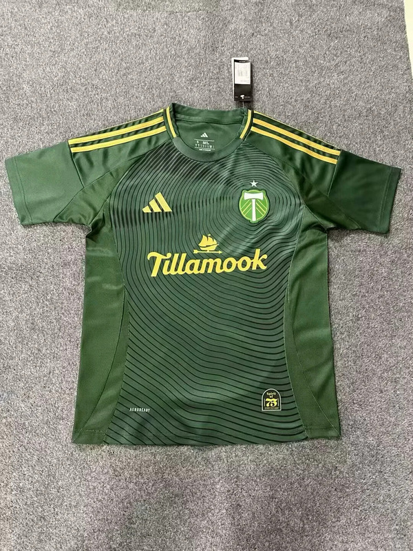 25-26 Portland Timbers home jersey 1:1 Thai Quality Football shirt