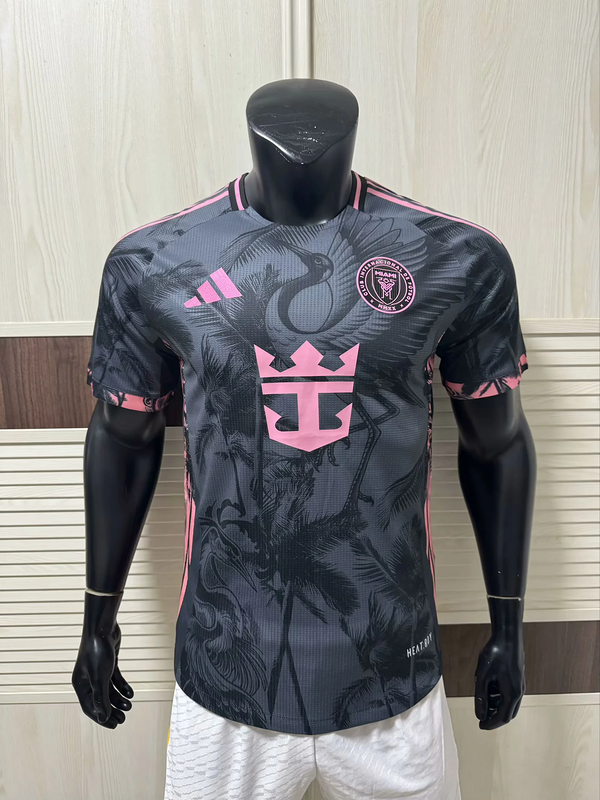 25-26 Miami black Special Player Version Jersey 1:1 Thai Quality Football Shirt