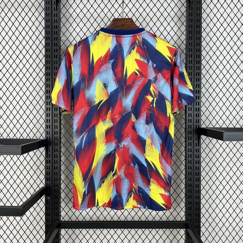 25-26 ASN Colorful pre-match training Jersey 1:1 Thai Quality Football Shirt