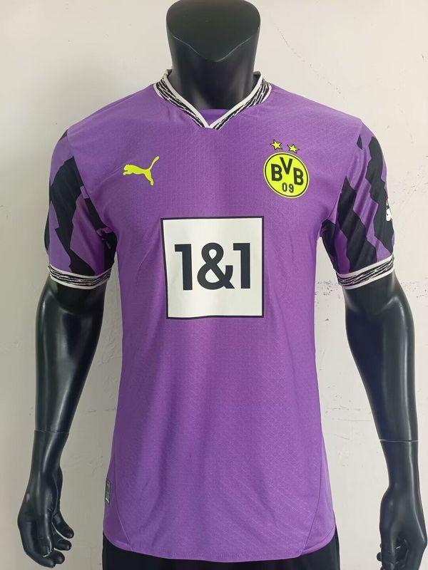 25-26 Dortmund purple player version jersey 1:1 Thai Quality Football Shirt