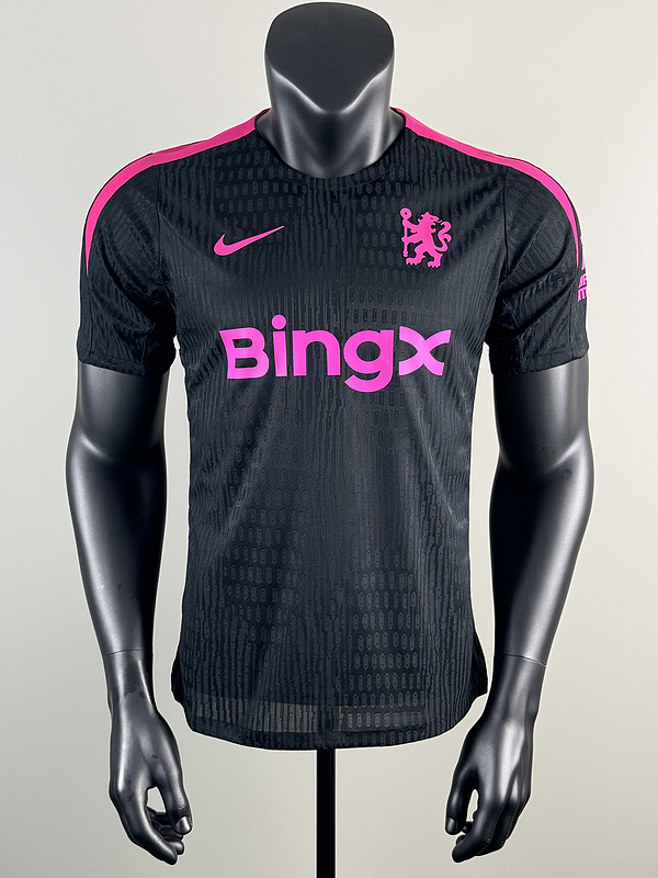 25-26 CHE black special player version jersey 1:1 Thai Quality Football Shirt