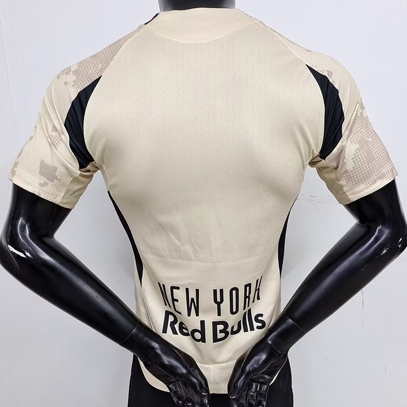 25-26 New York Red Bulls away player version jersey 1:1 Thai Quality Football Shirt