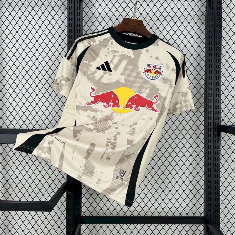 25-26 New York Red Bulls home soccer jersey 1:1 Thai Quality Football shirt