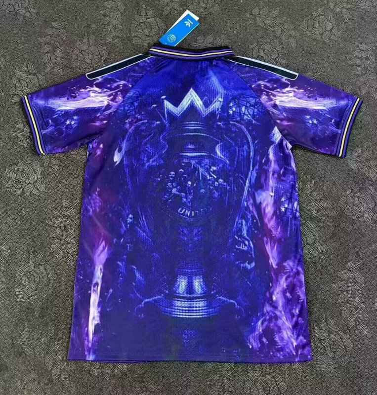 25-26 MNU Gold cup purple special jersey 1:1 Thai Quality Football shirt