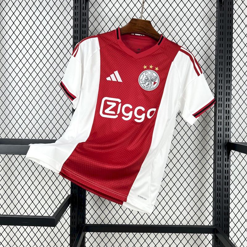 25-26 Ajax home soccer jersey size S-2XL 1:1 Thai Quality Football shirt