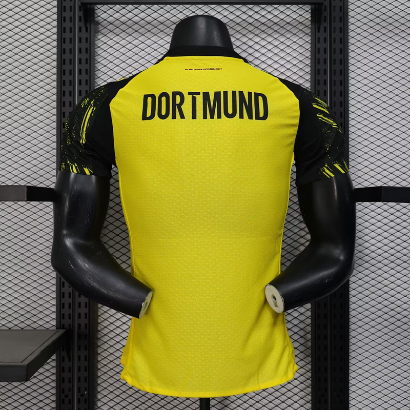 25-26 Dortmund home player version jersey 1:1 Thai Quality Football Shirt