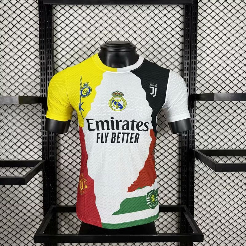 25-26 RONALDO CLUB COMBINE Player version jersey 1:1 Thai Quality Football shirt
