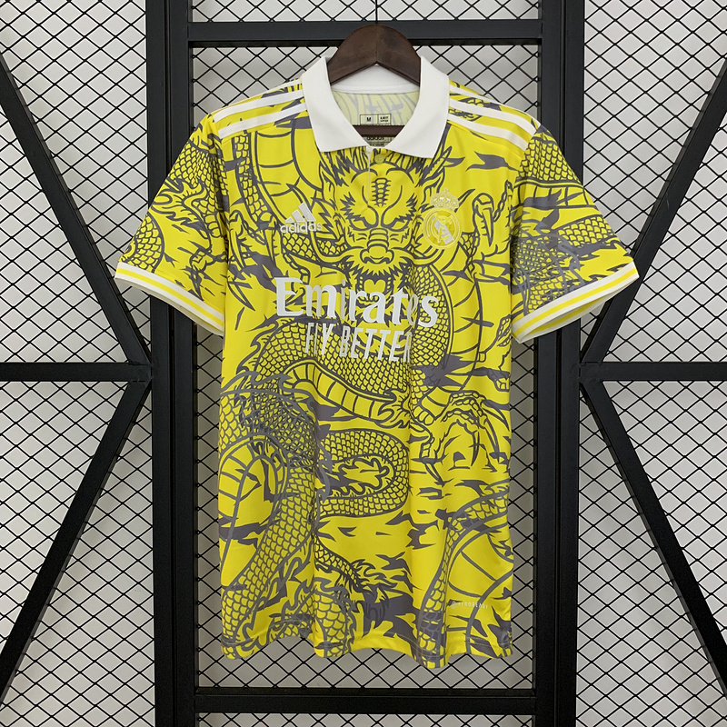 25-26 R MAD yellow dragon special jersey 1:1 Thai Quality Football shirt