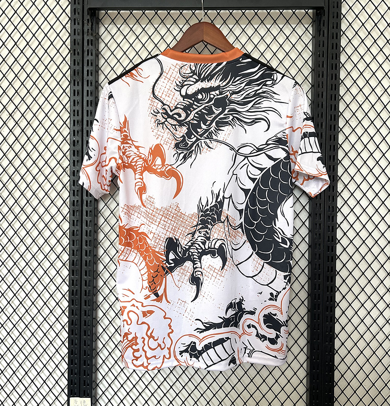 25-26 R MAD white ,orange and black special jersey 1:1 Thai Quality Football shirt