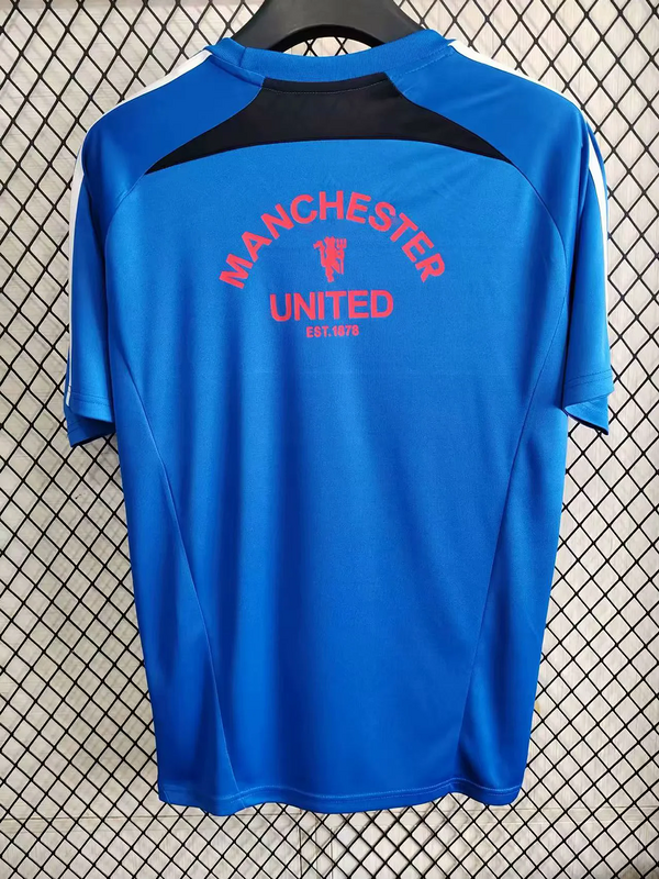 25-26 MNU blue special jersey 1:1 Thai Quality Football shirt