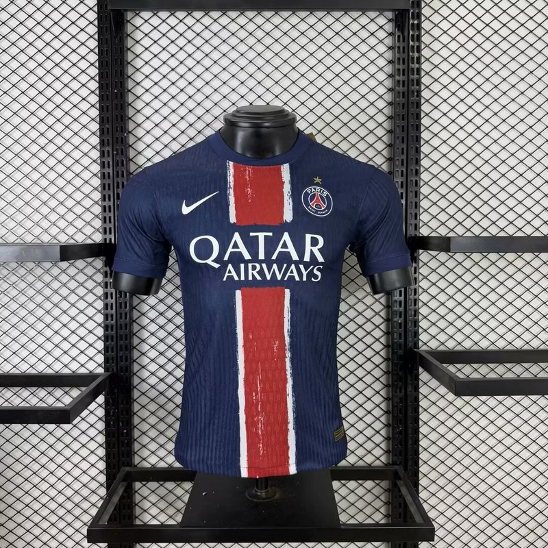 25-26 PSG home player version jersey 1:1 Thai Quality Football Shirt
