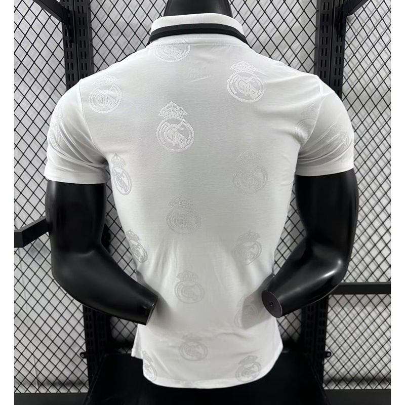 25-26 R MAD white special player version jersey 1:1 Thai Quality Football Shirt