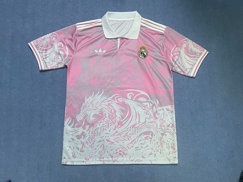 25-26 R MAD pink dragon special jersey 1:1 Thai Quality Football shirt